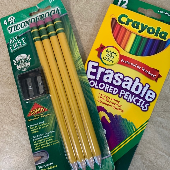 Math Workbook, Flashcards Colored Pencils Stickers - Picture 3 of 16